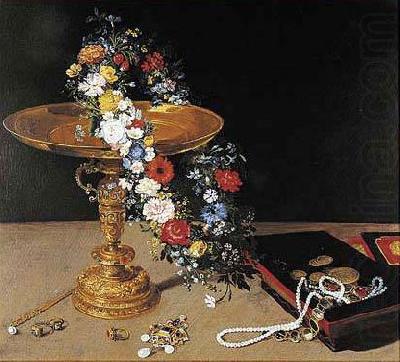 Stillleben mit Blumengirlande, Jan Brueghel